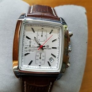 Megir mens chronograph watch